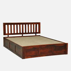 Sheesham Wood QueenSize Bed With Box Storage
