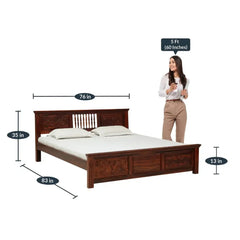 Traditional Solid Wood Beds