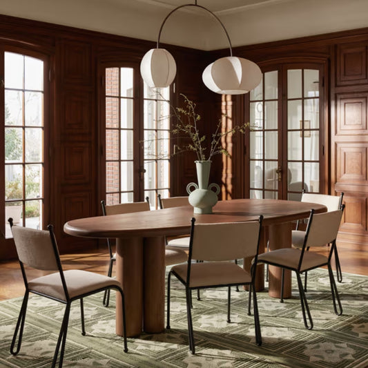 Oak Solid Wood Dining Table