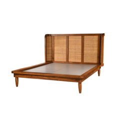 Mango Wooden Cane Bed