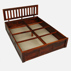 Sheesham Wood QueenSize Bed With Box Storage