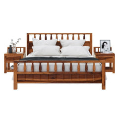 Sheesham Wood Platform Bed