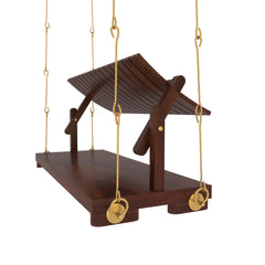 Modern Wooden Swing for Home