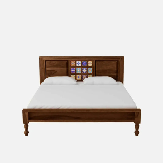 Contemporary Sheesham Wood Beds