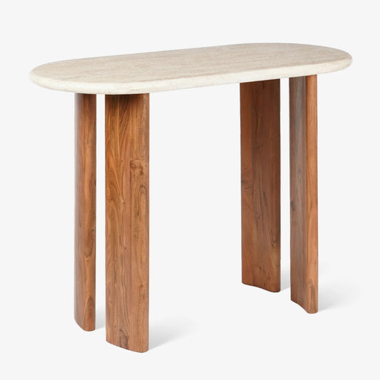 Marble Top Console Table