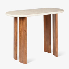 Marble Top Console Table