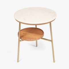 Marble Round Coffee Table