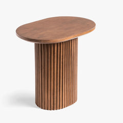 Walnut Wooden Side Table