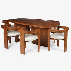 Dining Table With 6 Attica Chairs