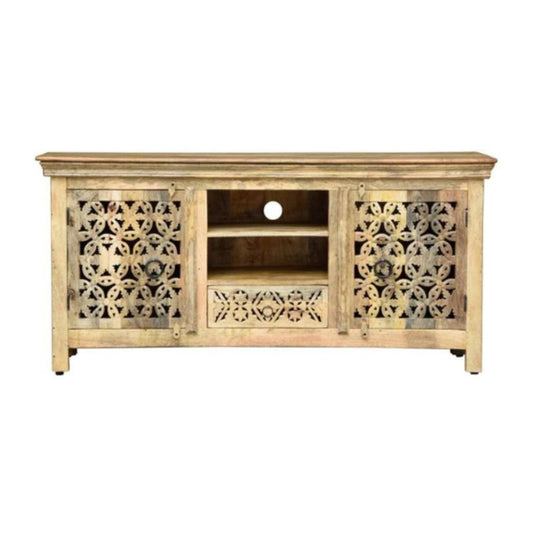 HandCarving 2 Door TV Cabinet