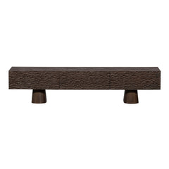 Tatvaacasa TV Cabinet 180 cm Brown Wood