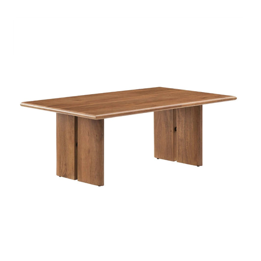 Wood Coffee Table in Walnut Finish