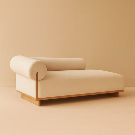 Tatvaacasa Olivie Modern Wooden Sofa