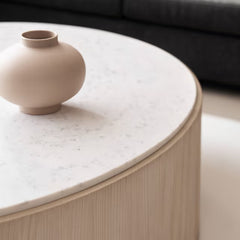 Round Marble Top Coffee Table
