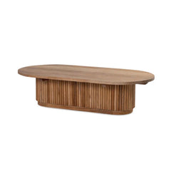 Tatvaacasa Modern Coffee Table Solid Wood