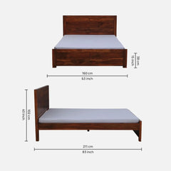 Wooden Bed