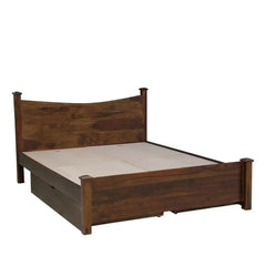 Solid Sheesham Wood Storage Beds