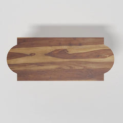 Tatvaacasa Handcrafted Solid Sheesham Wood Dining Table