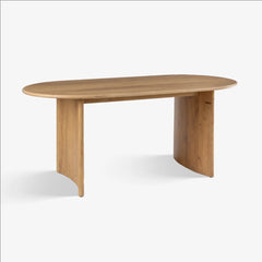 Wooden Modern Natural Finish Dining Table