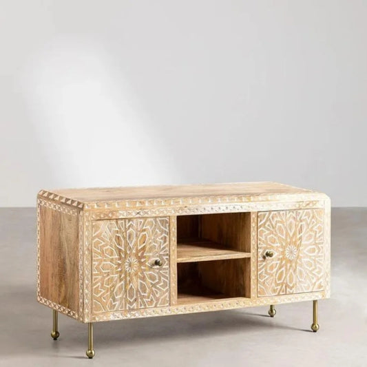 Mango Wood TV Cabinet for Tv