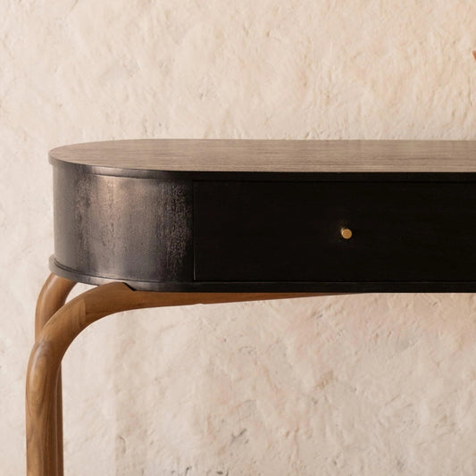 Black Modern Console Table