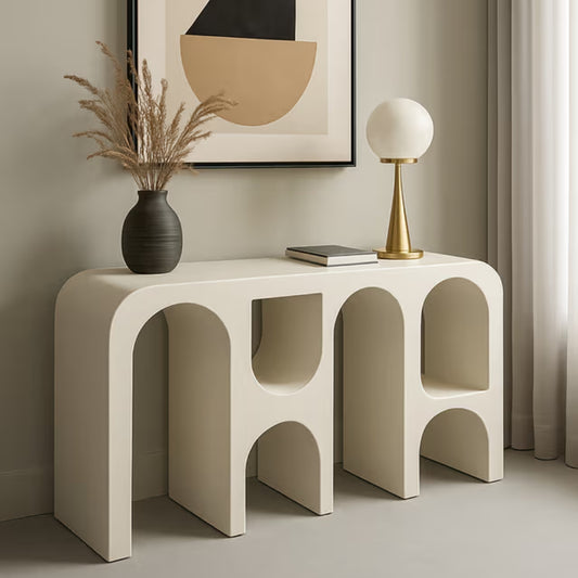 Tatvaacasa Modern Console Table for Home