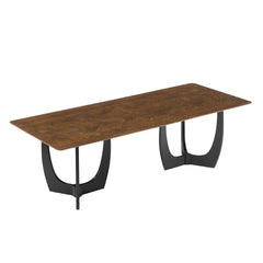 tatvaacasa 94” Dining Table in Walnut