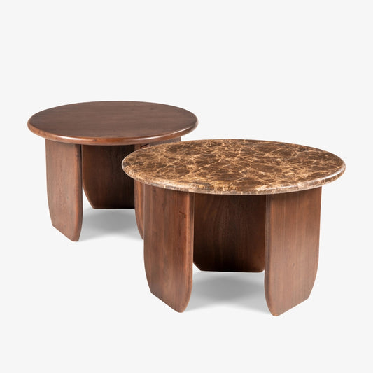 Tatvaacasa Coffee Table Set of 2