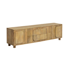 Natural Modern Wooden TV Stand