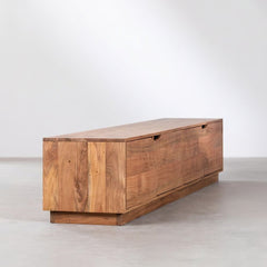 Wooden TV Cabinet (Solid Wood)