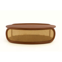 Modern  Cane Coffee Table