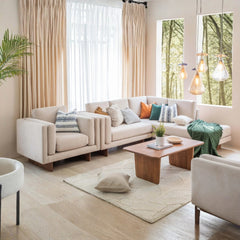 L Shape Sofa Set (2 Seater + Left Aligned Chaise)