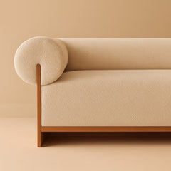 Tatvaacasa Olivie Modern Wooden Sofa