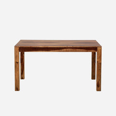 Sheesham Wood 6 Seater Dining Table in Rustic Teak Finish
