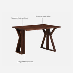 Mango Wood 4 Seater Dining Table