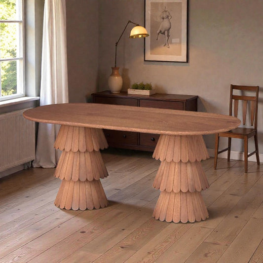 Unique 2 Steer Dinning Table