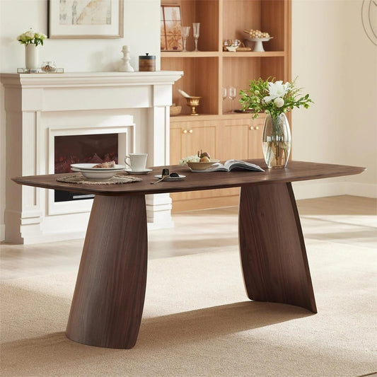 Tatvaacasa Premium Wooden Dining Table for Dining Room
