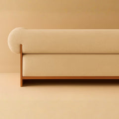 Tatvaacasa Olivie Modern Wooden Sofa