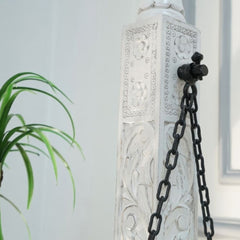 Mango Wooden White Wash Swing