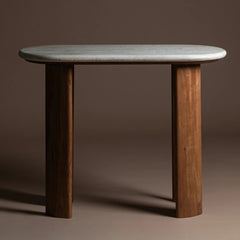 Marble Top Console Table