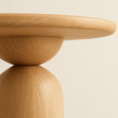 Natural Wooden Dining Table