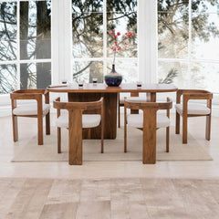 Dining Table With 6 Attica Chairs
