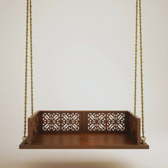 Solid Wooden Walnut Swing