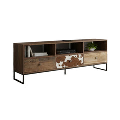 Tatvaacasa Modern Wooden TV Unit with Storage