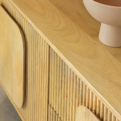Natural Modern Wooden TV Stand
