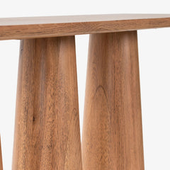 Oak Wood Console Table