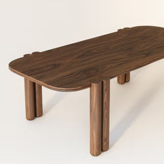 Modern Jodhpure Honey Finish Dining Table