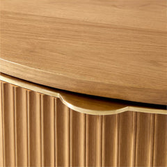 Tatvaacasa Ribbed Coffee Table