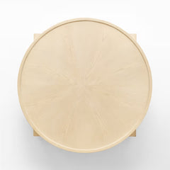 Round Modern Natural Coffee Table