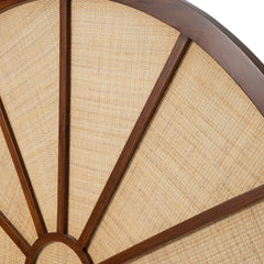 Modern Wooden Cane Bed